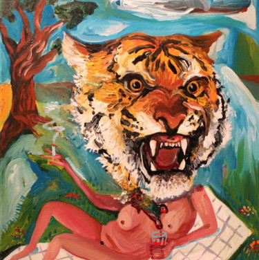 Tigre dévorant madame